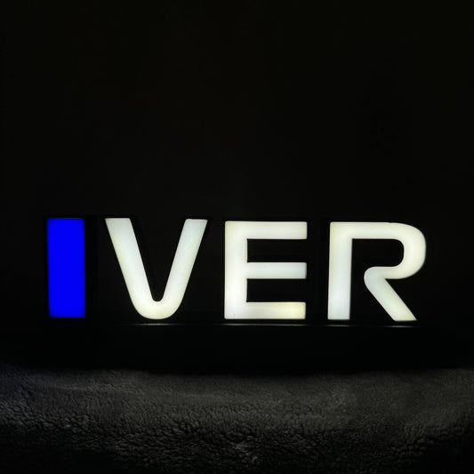 Max Verstappen LED light