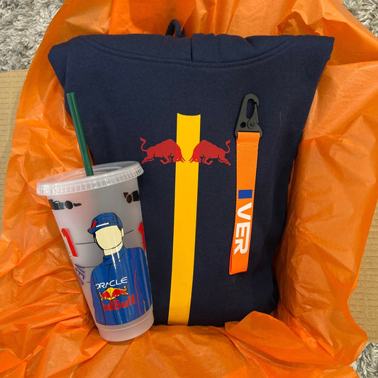 Max Verstappen inspired hoodie gift set